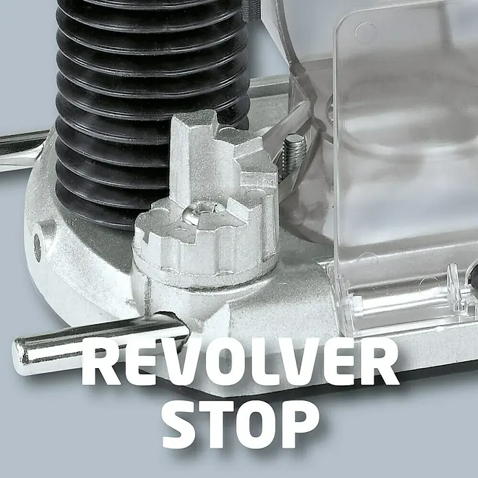 Einhell Oberfräse TC-RO 1155 E - 1.100 W, Max. Fräskorbhub: 55 mm