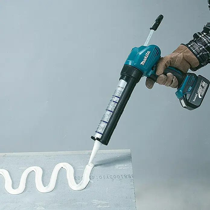 Makita Akku-Kartuschenpresse DCG180Z - 18 V, Li-Ionen, Ohne Akku, Geeignet für: Handelsübliche Kartuschen