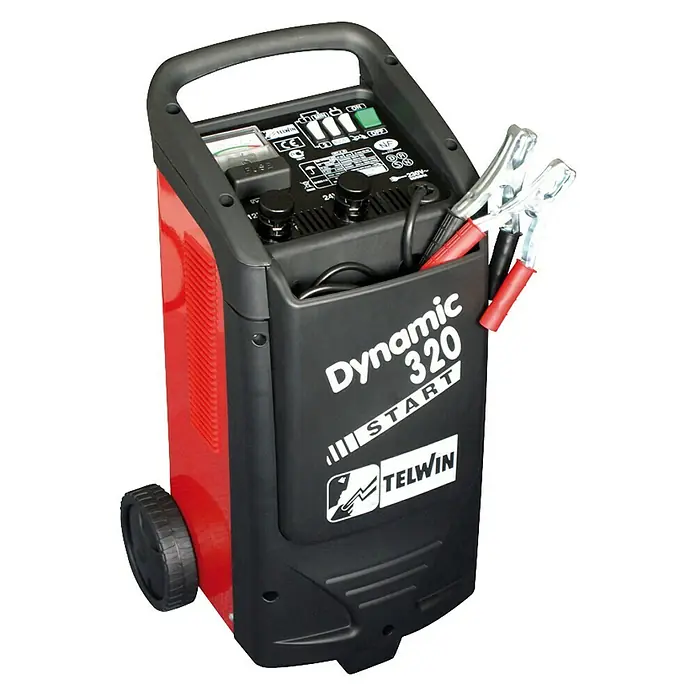 Telwin Batterie-Ladegerät Dynamic 320 - Geeignet für: Bleibatterien - Vorderansicht