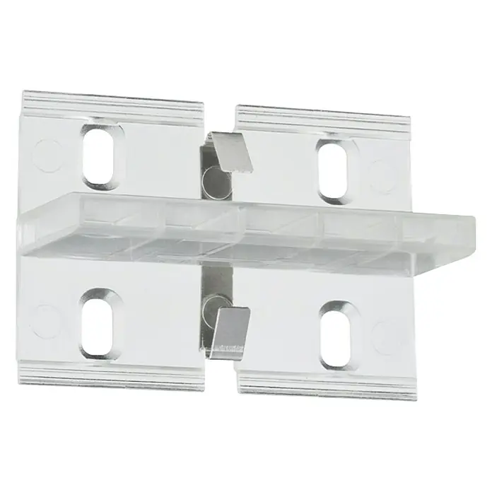 Paulmann Duo Držač za profil - 50 x 21 x 36 mm, Metal, 4 Kom. - Pogled sprijeda