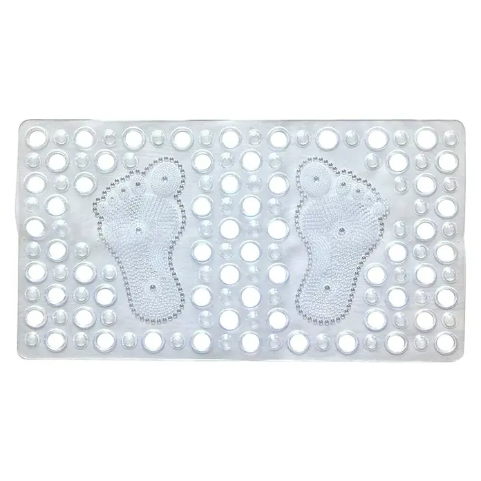Camargue Podloga za kadu Fuss - 66 x 36 cm, PVC, Prozirno - Pogled sprijeda