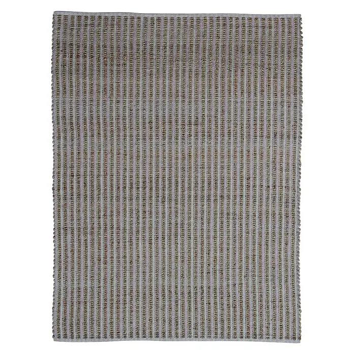 Kayoom Teppich Chess 310 - Natur/Pink, 230 x 160 cm, 100% Jute-/Baumwollmischung - Vorderansicht