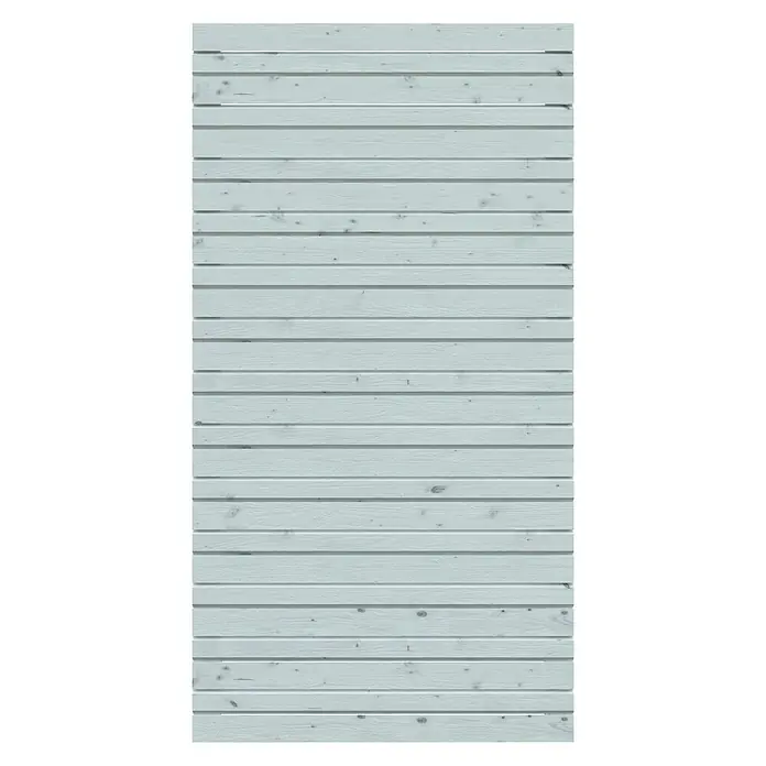 Sichtschutzelement Rhombus - Maße B x H: 89 x 179 cm, Gerade, Grau