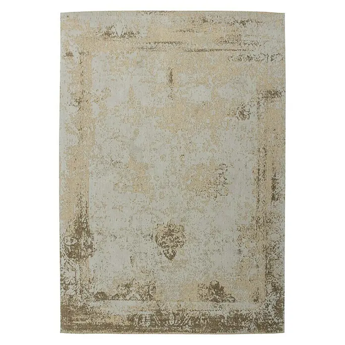 Kayoom Teppich Select 275 - Sand, L x B: 230 x 160 cm, 50% Baumwolle, 50% Polyester Chenille