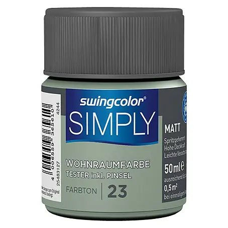 swingcolor  Boja za zid SIMPLY Tester