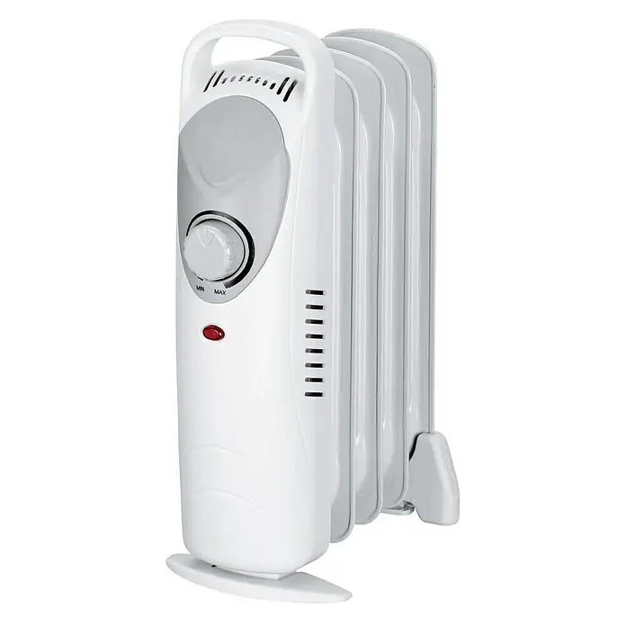 Voltomat HEATING Ölradiator Mini - 800 W, Grau, 32 x 14 x 38 cm