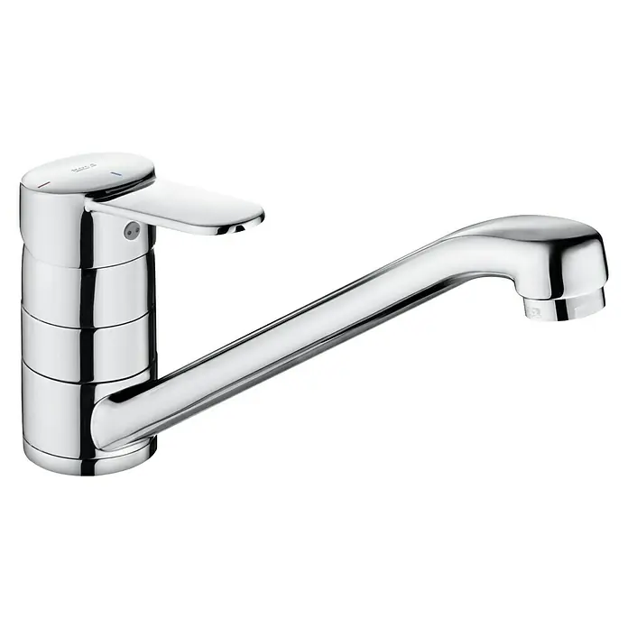 Roca Mitos Grifo de cocina - Cromo, Brillante, Caño horizontal