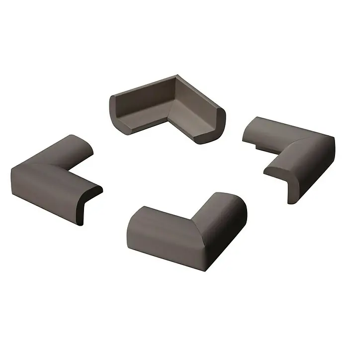 Inofix Protector para esquina 5002-4- - Marrón, 4 uds.