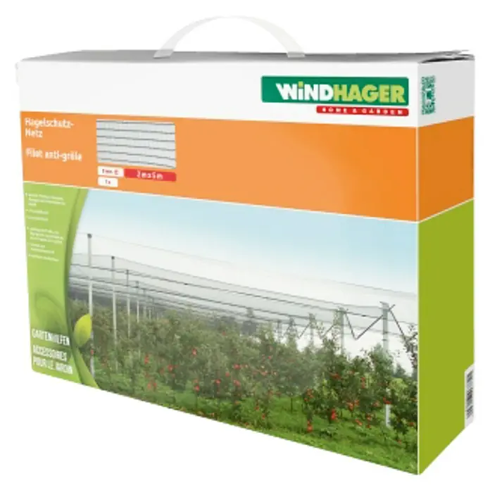 Windhager Hagelschutz-Netz - L x B: 5 x 2 m, Grün