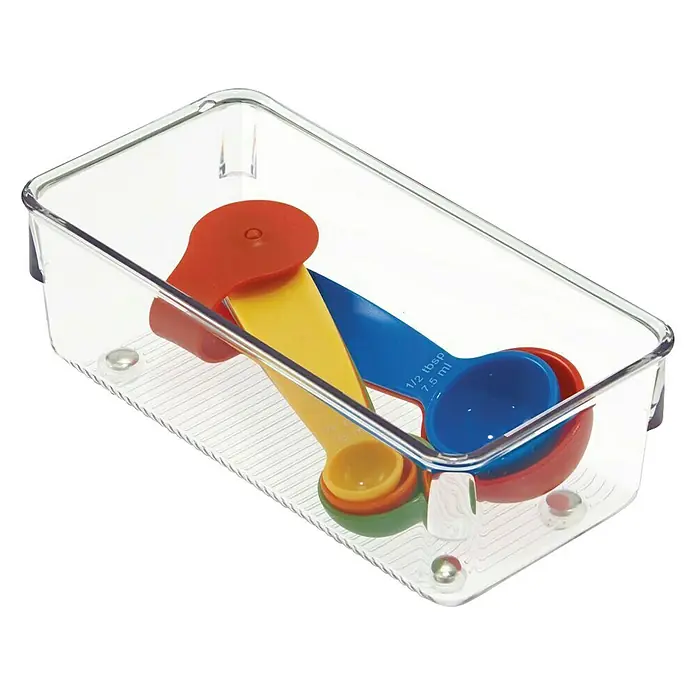 Organizador Linus - L x An x Al: 8 x 5 x 16 cm, Transparente