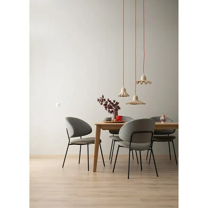 SCHÖNER WOHNEN-Farbe Wandfarbe Designfarbe - Ästhetisches Betongrau, 2,5 l, Matt - Stimmungsaufnahme