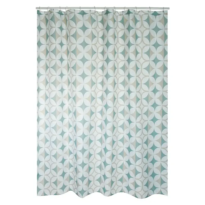 Venus Cortina de baño textil Ystad - An x Al: 180 x 200 cm, Multicolor