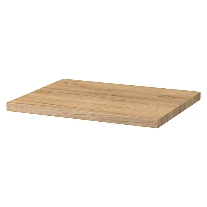 Camargue Espacio Drvene ploče za umivaonike - 60 x 46 x 3,2 cm, Craft Gold Oak - Pogled sprijeda