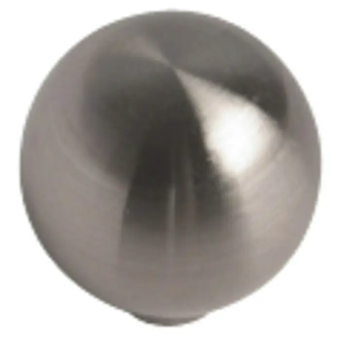 Nesu Pomo para muebles 17216 - Ø x Al: 20 x 21 mm, Acero