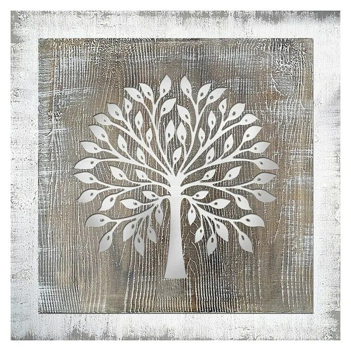 Cuadro Láser Árbol 6 - Tree, An x Al: 40 x 40 cm