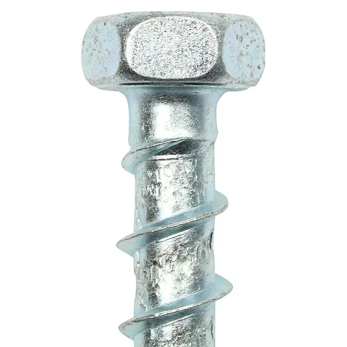 Profi Depot Kombibetonschraube - Durchmesser: 7,5 mm, Länge: 50 mm, V 30, 50 Stk. - Vorderansicht