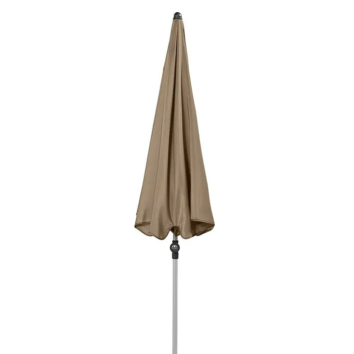 Doppler Active Sonnenschirm - Greige, 200 cm - Vorderansicht