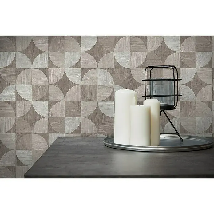 AS Creation Metropolitan Stories Vliestapete Holzdesign - Braun/Grau, Holzoptik, 10,05 x 0,53 m - Stimmungsaufnahme