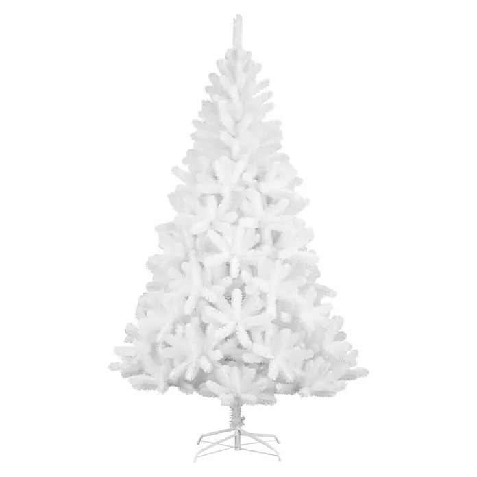 Árbol de Navidad artificial Canmore blanco - Altura: 120 cm