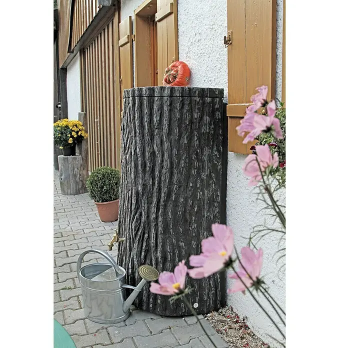 Regentonne Evergreen - 300 l, Dunkelbraun