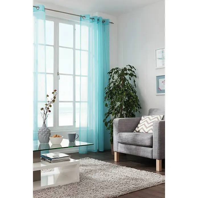 Expo Ambiente Zastor s oknima Mia - 135 x 245 cm, Plave boje