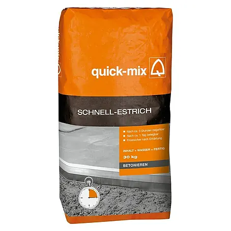 Quick-Mix  Schnellestrich
