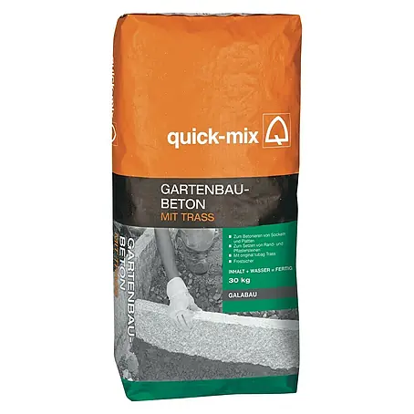 Quick-Mix  Gartenbaubeton mit Trass