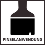 Pinselanwendung