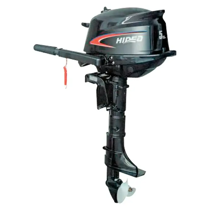 Hidea Motor fueraborda 5 HP - 3,7 kW, Empuñadura del timón