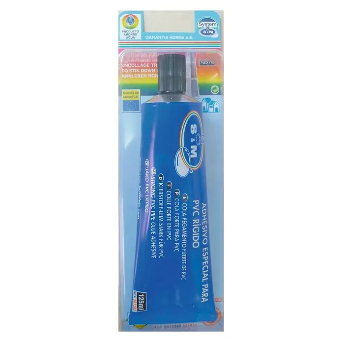 Adhesivo PVC en blister - 125 ml