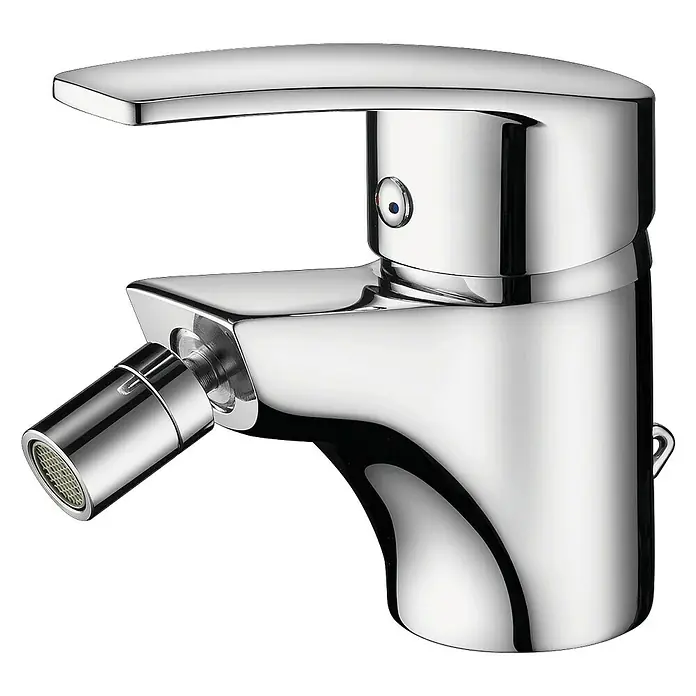 Cosmobath Bailey Grifo monomando de bidé - Cromo, Brillante