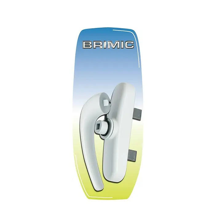 Micel Manilla para ventana 6833 - Largo: 13,7 cm, Blanco, Aluminio