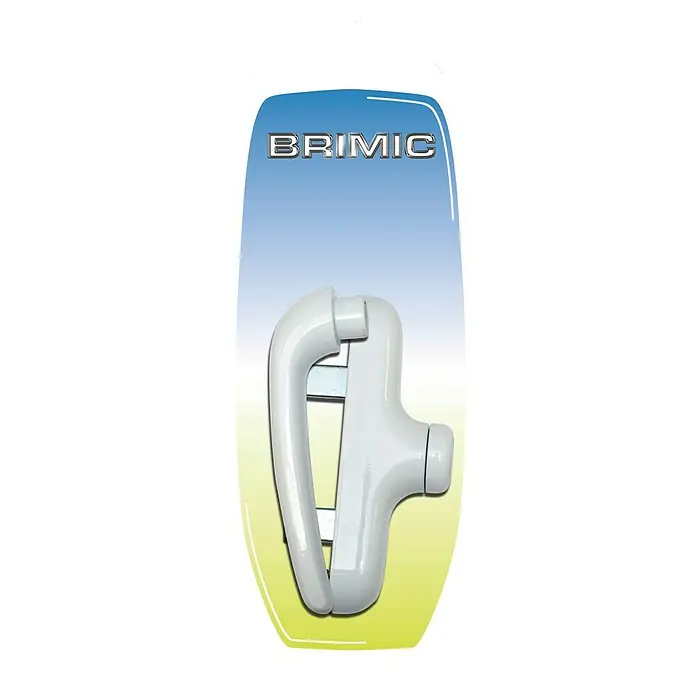 Micel Manilla para ventana 6834 - Largo: 13 cm, Blanco, Aluminio