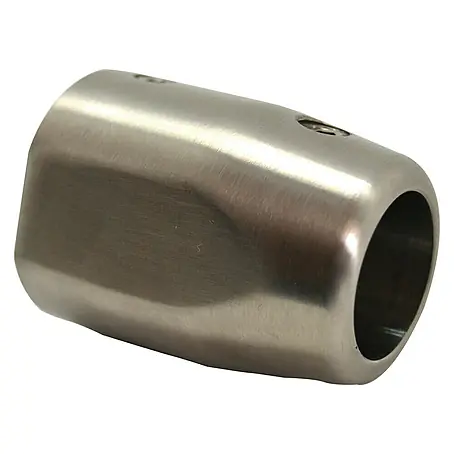 Soporte de pared y tubo para puerta corredera