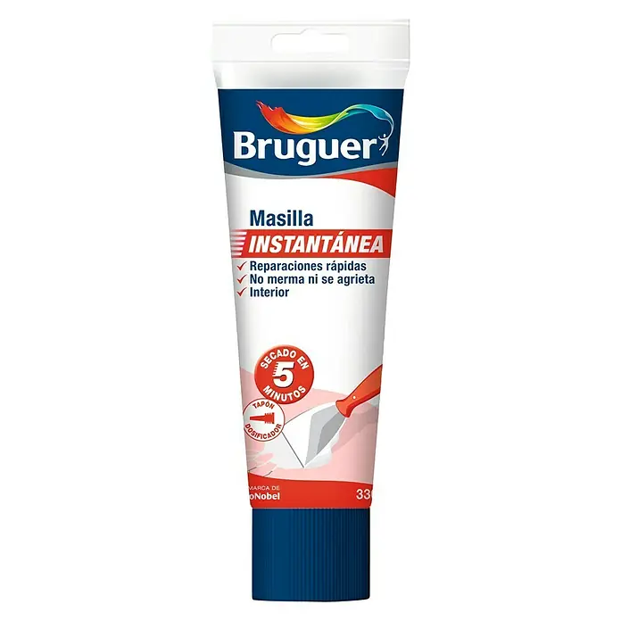 Bruguer Masilla Instantánea - Blanco, 330 g