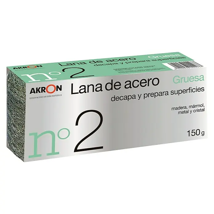 Lana de acero - Grano: 2, 150 g