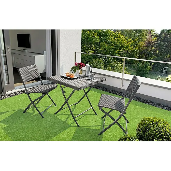 Tuftrasen Meterware Palma - Breite: 200 cm, Grün