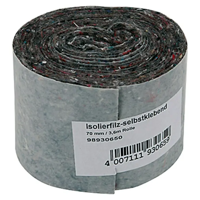 Vlies-Isolierstreifen - 1 Stk., 3,6 m x 70 mm