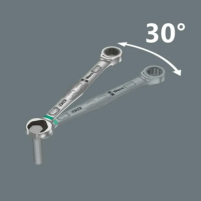 Wera Ringmaulschlüssel-Satz Joker - 11 -tlg., 8 - 19 mm