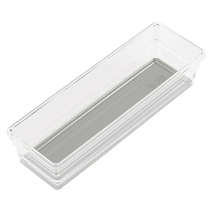 Sistemo Organizator za ladicu - 22,5 x 7,5 x 5 cm, Prozirno, Plastika