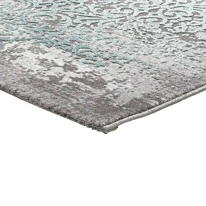 Alfombra de pelo corto Varese - Azul, 230 x 160 cm, Polipropileno - Primer plano