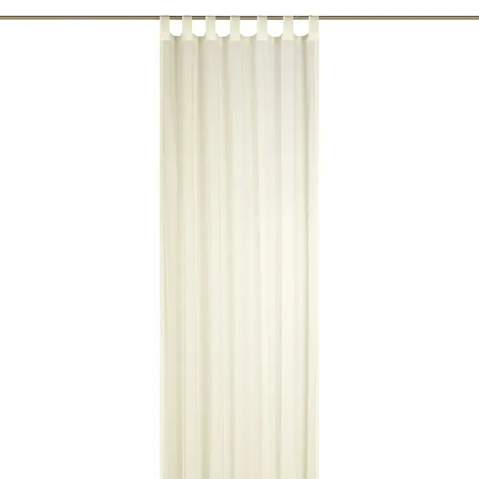Elbersdrucke Schlaufenschal Feel Good - 140 x 255 cm, 100% Polyester, Beige - Vorderansicht