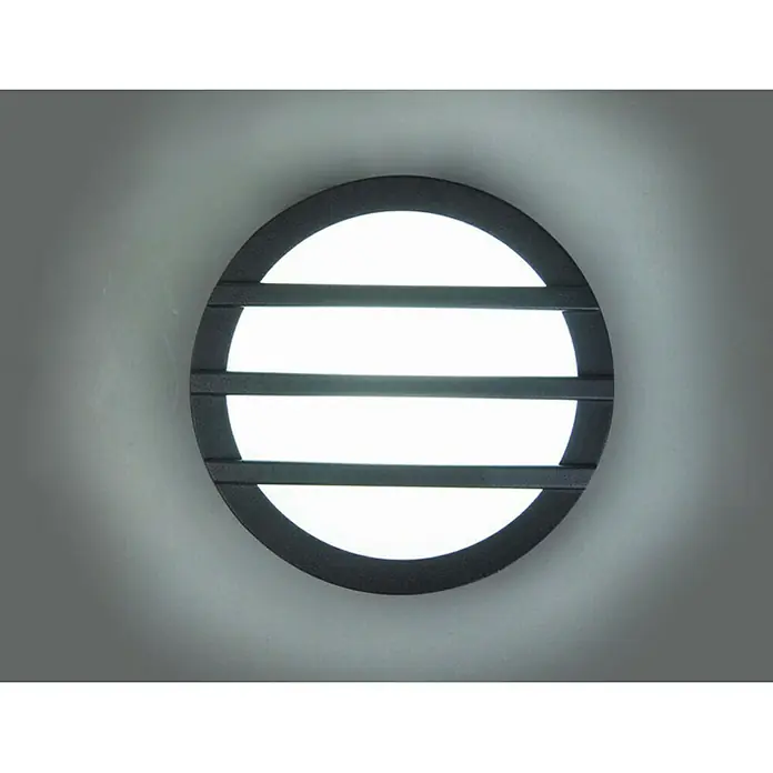 Lutec Aplique exterior LED Titan - 3 W, 5,2 x 14 x 14 cm, Antracita, IP54