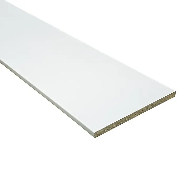 Mehrzweckplatte - Weiß, 260 x 61 x 3,8 cm