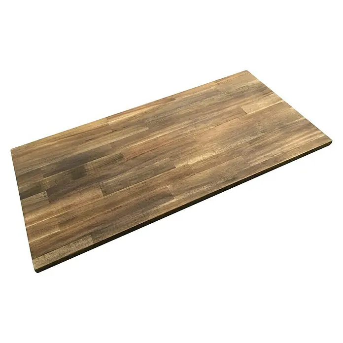 Exclusivholz Leimholzplatte - Akazie, 800 x 400 x 18 mm - Vorderansicht