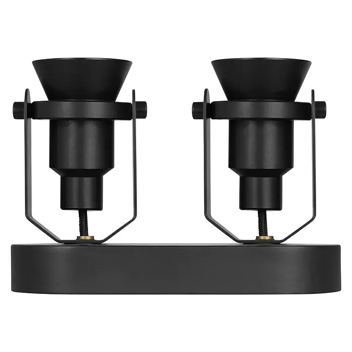 Ledvance LED-Deckenstrahler - 12,2 W, Schwarz, Warmweiß - Ansicht von oben