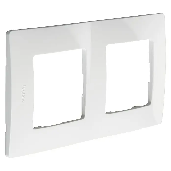 Legrand Niloé Marco - Blanco, x 2, Plástico, Montaje en la pared