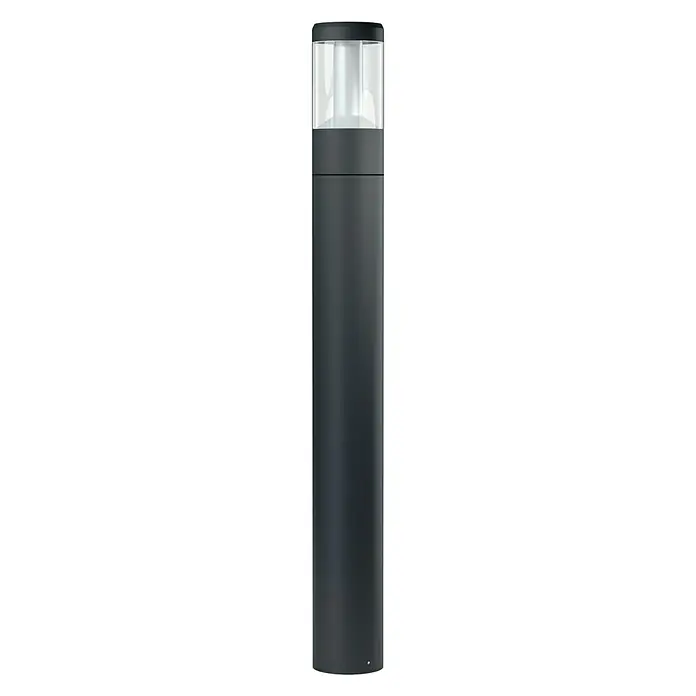 Ledvance LED-Wegeleuchte Lantern - 11,5 W, Dunkelgrau, Ø x H: 11 x 90 cm - Ansicht von oben