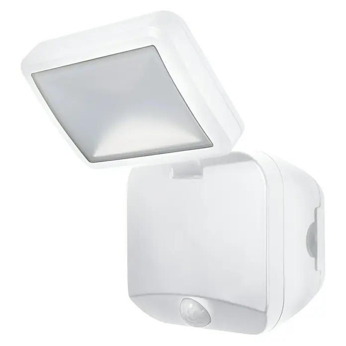 Ledvance Sensor-LED-Außenwandstrahler Single - 4 W, Weiß, Bewegungsmelder, 1-flammig