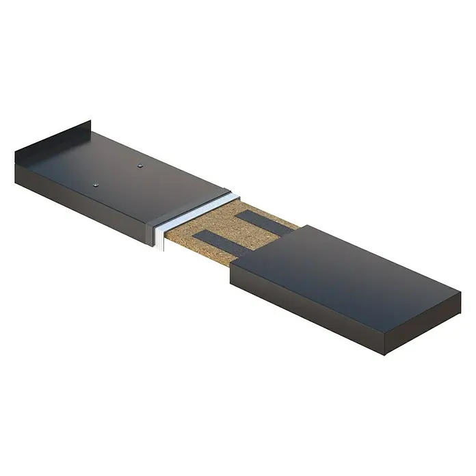 Sarei Stoßverbinder - Breite: 270 mm, Silber, Aluminium - Anwendungsbeispiel